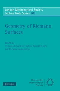 Abbildung von: Geometry of Riemann Surfaces - Cambridge University Press