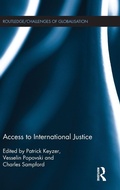 Cover: Access to International Justice - Routledge