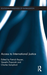 Enlarge image Cover: Access to International Justice - Routledge