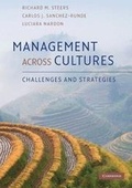 Cover: Management across Cultures - Cambridge University Press