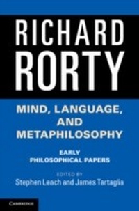 Enlarge image Cover: Mind, Language, and Metaphilosophy - Cambridge University Press