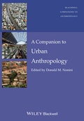 Cover: A Companion to Urban Anthropology - Wiley-Blackwell