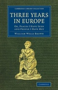 Cover: Three Years in Europe - Cambridge University Press