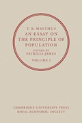 Cover: An Essay on the Principle of Population 2 Volume Paperback Set - Cambridge University Press