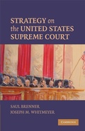 Cover: Strategy on the United States Supreme Court - Cambridge University Press