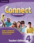 Cover: Connect Level 4 Teacher's edition - Cambridge University Press