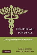 Cover: Health Care for Us All - Cambridge University Press
