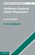 Cover: Uniform Central Limit Theorems - Cambridge University Press