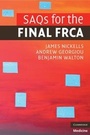 Cover: SAQs for the Final FRCA - Cambridge University Press