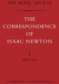 Cover: The Correspondence of Isaac Newton 7 Volume Paperback Set - Cambridge University Press