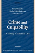 Cover: Crime and Culpability - Cambridge University Press