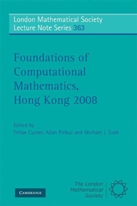 Enlarge image Cover: Foundations of Computational Mathematics, Hong Kong 2008 - Cambridge University Press