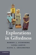 Cover: Explorations in Giftedness - Cambridge University Press