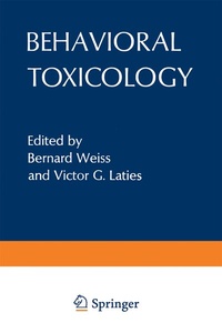 Enlarge image Cover: Behavioral Toxicology - Springer