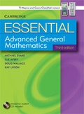 Cover: Essential Advanced General Mathematics with Student CD-ROM TIN/CP Version - Cambridge University Press