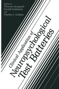 Cover: Clinical Application of Neuropsychological Test Batteries - Springer
