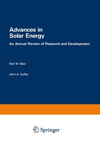 Enlarge image Cover: Advances in Solar Energy - Springer
