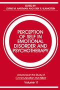 Cover: Perception of Self in Emotional Disorder and Psychotherapy - Springer