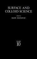 Cover: Surface and Colloid Science - Springer