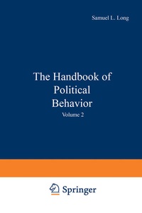 Enlarge image Cover: The Handbook of Political Behavior - Springer
