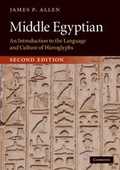 Cover: Middle Egyptian - Cambridge University Press