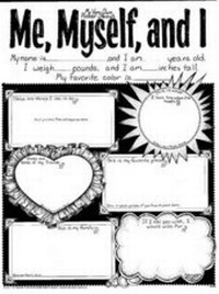 Enlarge image Cover: About Me, Myself, and I Chart - Good Apple