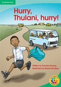 Cover: Rainbow Reading Level 3 - Time: Hurry, Thulani, Hurry! Box B - Cambridge University Press