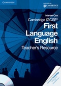 Cover: Cambridge IGCSE First Language English Teacher's Resource Book with CD-ROM - Cambridge University Press