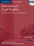 Cover: International Legal English Student's Book with Audio CDs (2) and Glossary Polish edition - Cambridge University Press