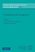 Cover: Triangulated Categories - Cambridge University Press