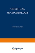Cover: Chemical Microbiology - Springer