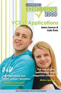 Abbildung von: Cambridge Checkpoints VCE IT Applications 2009 - Cambridge University Press