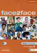 Cover: face2face Starter Test Generator, CD-ROM - Cambridge University Press
