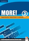 Cover: More! Level 3 Companion, Greek edition - Cambridge University Press