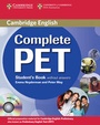 Cover: Complete PET Student's Book without answers with CD-ROM - Cambridge University Press