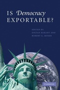 Cover: Is Democracy Exportable? - Cambridge University Press