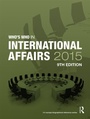Bild: Who's Who in International Affairs 2015 - Europa Publications Ltd