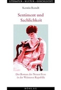 Cover: Sentiment und Sachlichkeit - B&ouml;hlau
