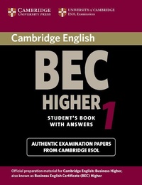Abbildung von: Cambridge BEC Higher 1 - Cambridge University Press