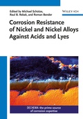 Cover: Corrosion Resistance of Nickel and Nickel Alloys Against Acids and Lyes - Wiley-VCH