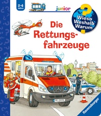 Abbildung von: Wieso? Weshalb? Warum? junior, Band 23 - Die Rettungsfahrzeuge - Ravensburger