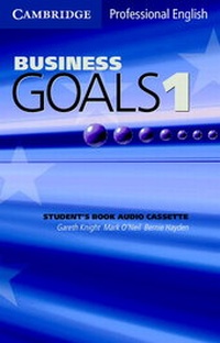 Abbildung von: Business Goals 1 Audio Cassette - Cambridge University Press