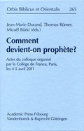 Cover: Comment devient-on proph&egrave;te? - Academic Press Fribourg