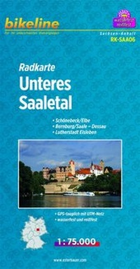 Abbildung von: Radkarte Unteres Saaletal (RK-SAA06) - Esterbauer