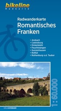 Abbildung von: Radwanderkarte Romantisches Franken - Esterbauer