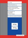 Cover: Historisch-Kritische Ausgabe s&auml;mtlicher Handschriften, Drucke und... / FKA Oxforder Oktavhefte 5 & 6 - Stroemfeld