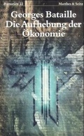 Cover: Die Aufhebung der &Ouml;konomie - Matthes & Seitz Berlin