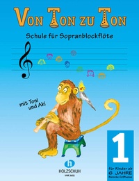 Abbildung von: Von Ton zu Ton 1 (barocke Griffweise) - Editionen Halbig