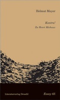 Cover: Kontra! - Literaturverlag Droschl