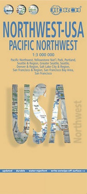Abbildung von: USA Northwest - Pacific Northwest, Borch Map - Borch